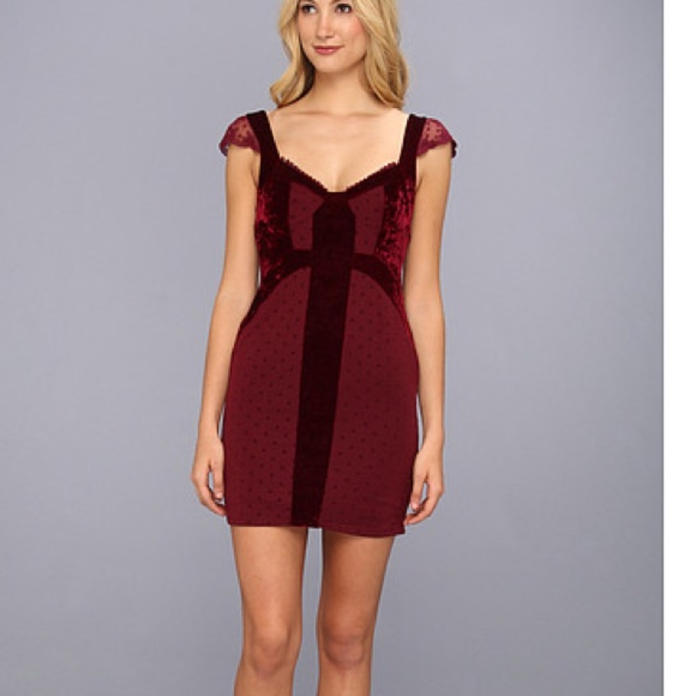 NWT Free People Madeline Mini Dress